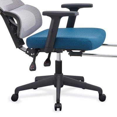 Sedia da ufficio moderna con schienale alto Sedia da computer in rete Sedia da ufficio ergonomica