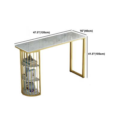 Glam 1/3-teiliges Bartisch-Set, Stein-Thekentisch mit hohen Hockern f&uuml;r das Wohnzimmer