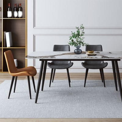 Gepolsterter armloser Esszimmerstuhl Parsons Esszimmer-Beistellstuhl