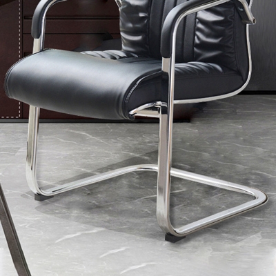 Poltrona esecutiva contemporanea larga 22" Sedia da manager senza ruote