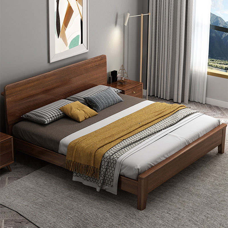 Letto standard scandinavo in legno Struttura letto in legno di pino per camera da letto